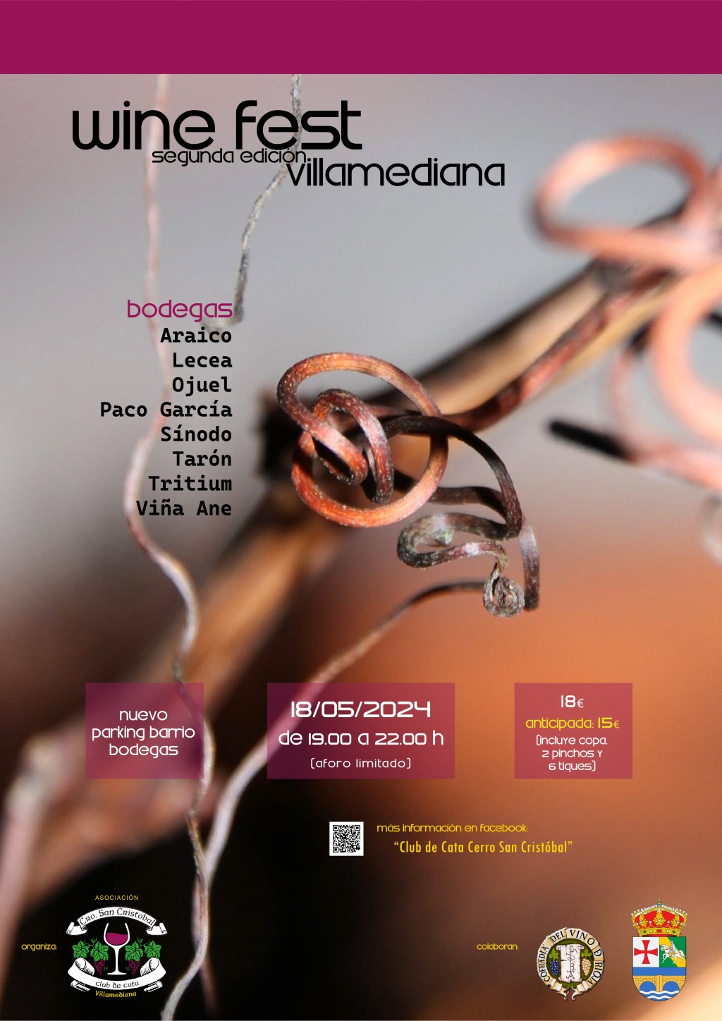 Venta anticipada II Villamediana Wine&nbsp;Fest